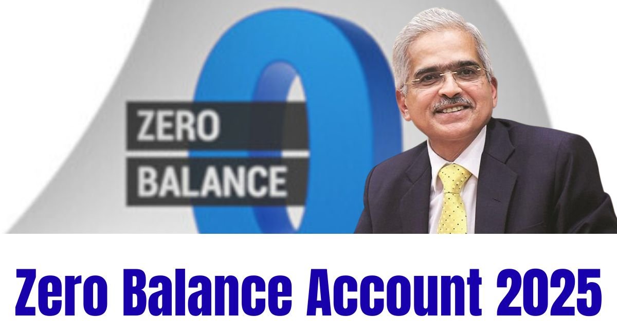 Zero Balance Account 2025